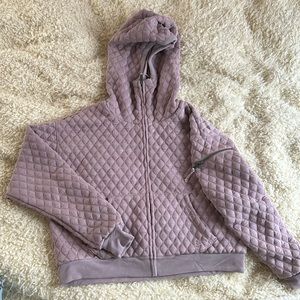 Quilted Free People Movement Hoodie